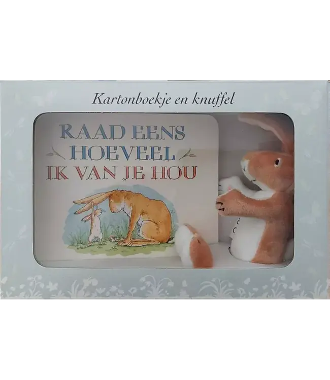 Lemniscaat | Raad Eens Hoeveel Ik Van Je Hou | met Knuffel | 0+