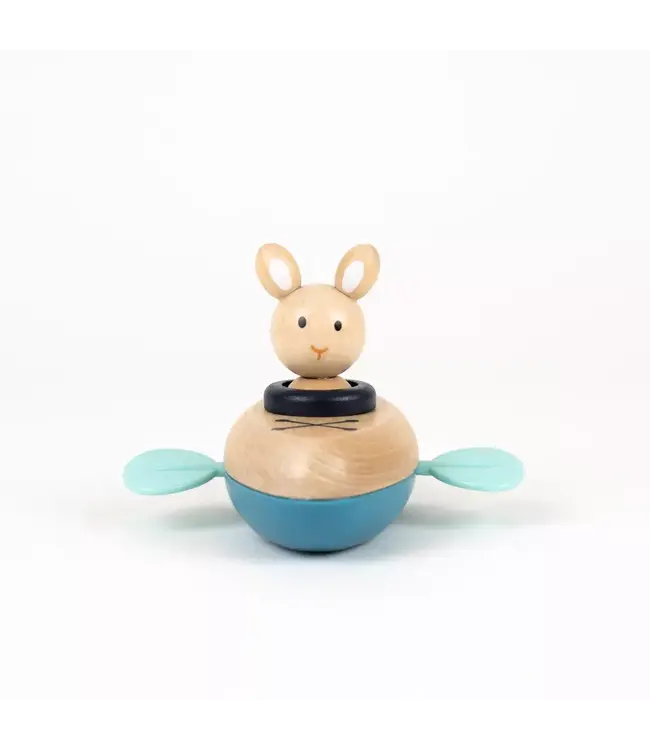 Egmont Toys houten opwindbaar badspeeltje konijn – 13 cm – 2+