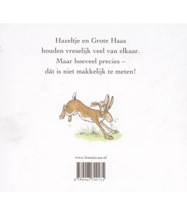 Lemniscaat | Raad Eens Hoeveel Ik Van Je Hou | Luxe Kartonboek | 2+