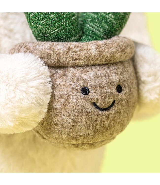 Jellycat | Cream Bunny with Plant | 31 cm | 0+