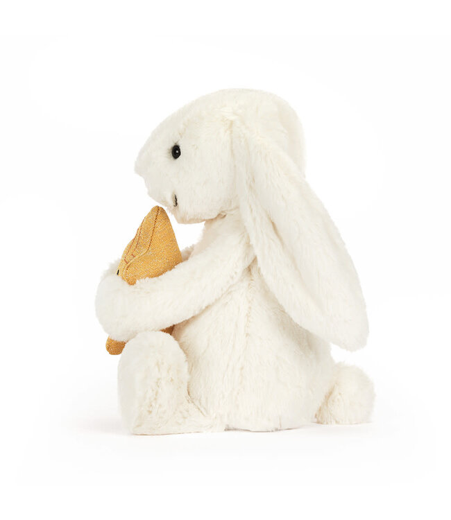 Jellycat | Cream Bunny | with Star | 31 cm