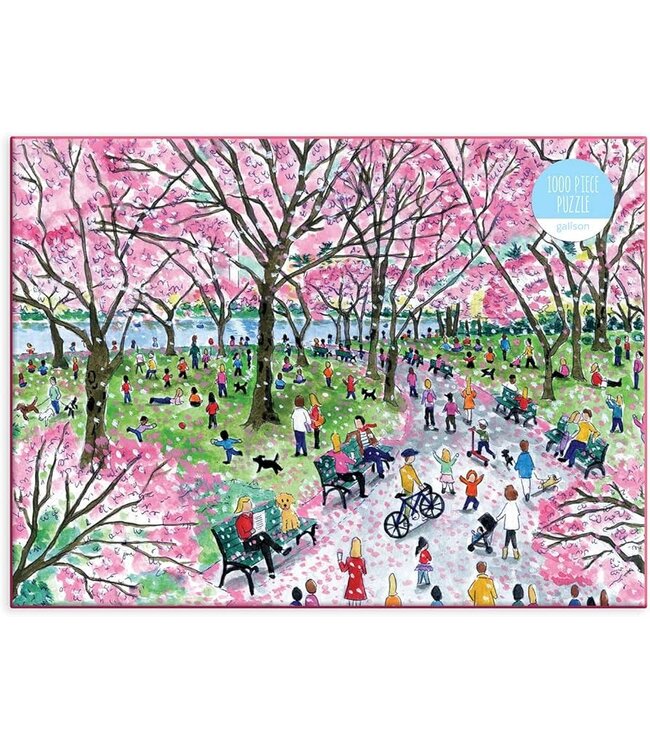 Galison | 1000 pieces Puzzle | Michael Storrings Cherry Blossoms | 69 x 51 cm