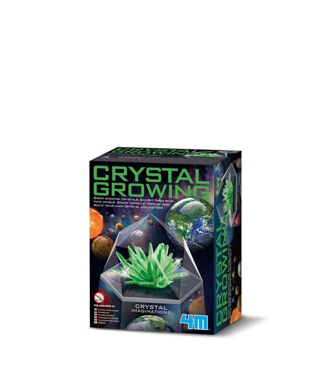 4M | Crystal Growing | Crystal Imaginations | Groen | 9 cm | 10+