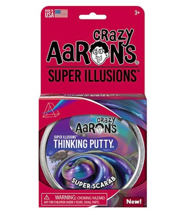 Crazy Aarons | Thinking Putty | Super Illusions | Super Scarab | 3+