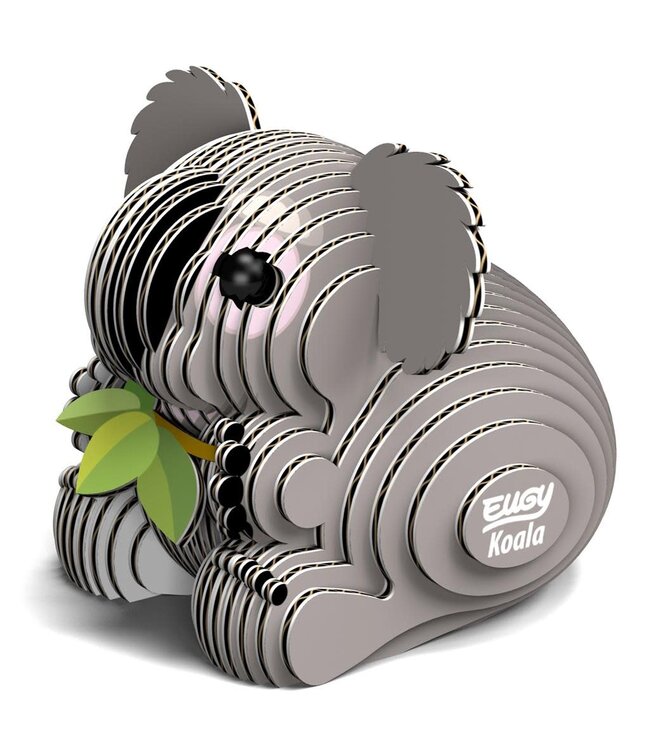 Eugy | 3D Cardboard Model Kit | Wild Life | Koala | 6+