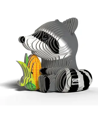 Eugy Eugy | 3D Cardboard Model Kit | Wild Life | Wasbeer | 6+