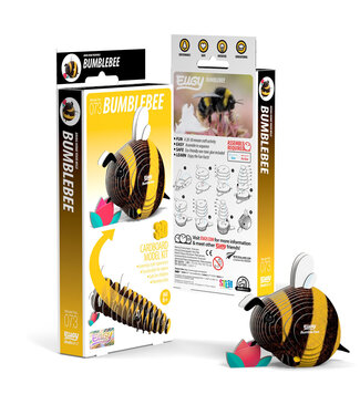 Eugy Eugy | 3D Cardboard Model Kit | Insect Life | Hommel | 6+