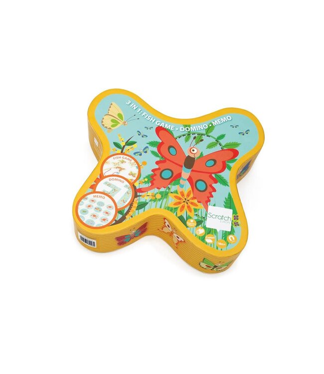 Scratch | 3 In 1 Butterfly Game | 3+