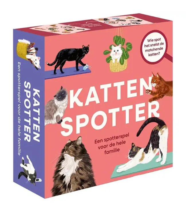 BBNC | Kaartspel | Kattenspotter  | 55 delig | 3+