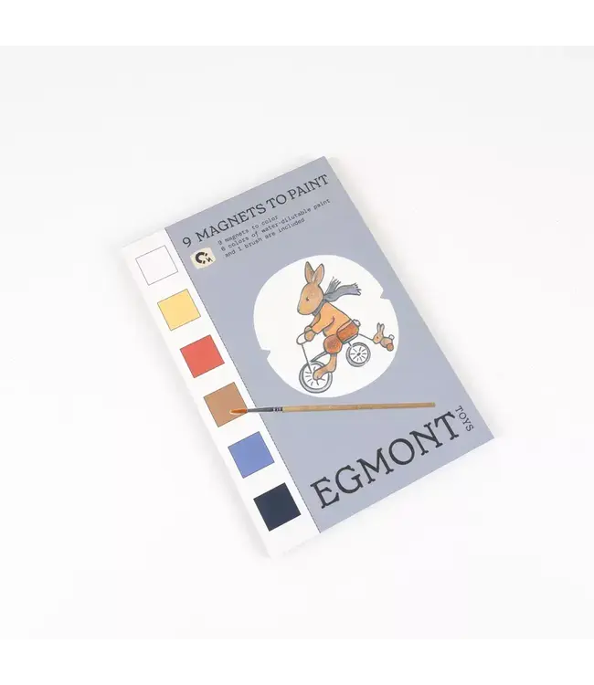 Egmont Magneten om te schilderen vrienden. 21x15 cm. 3+