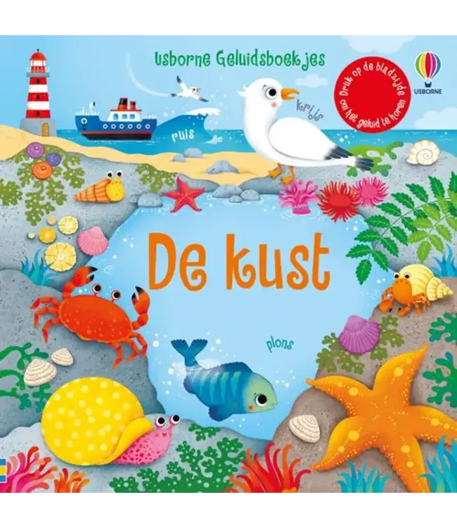 Usborne | Geluidenboek | De Kust | 1+