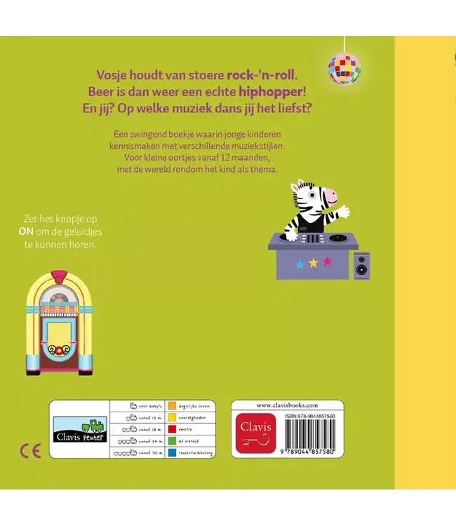 Clavis | Geluidenboekje | Dansdeuntjes | 2+
