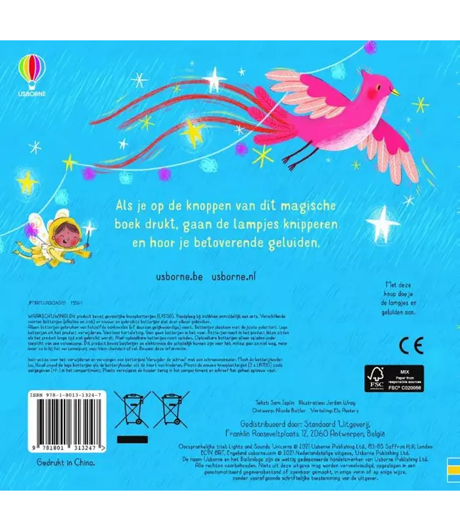 Usborne | Lichtjes en geluiden | Eenhoorns | 1+