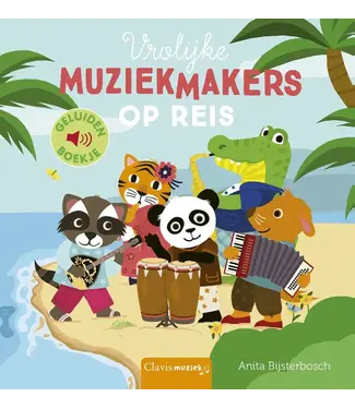 Clavis Clavis | Geluidenboek | Vrolijke Muziekmakers op Reis | 2+