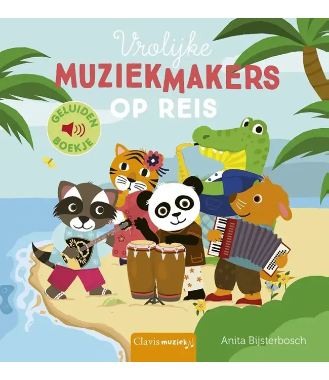 Clavis | Geluidenboek | Vrolijke Muziekmakers op Reis | 2+