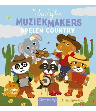 Clavis | Geluidenboek | Vrolijke Muziekmakers spelen Country | 2+