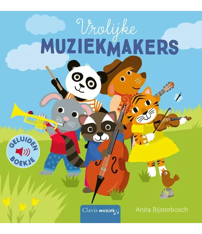 Clavis | Geluidenboek | Vrolijke Muziekmakers | 2+