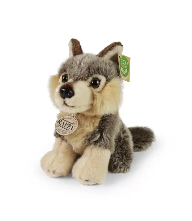 Rappa Plush Toy | Pluche wolf 18 cm | 0+