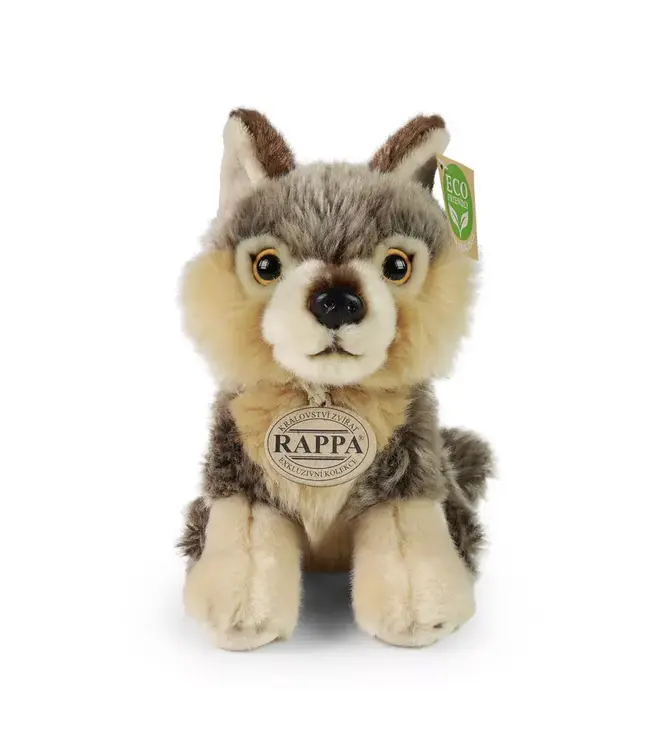 Rappa Plush Toy | Pluche wolf 18 cm | 0+