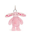 Jellycat Jellycat | Blushkin Blossom Bunny | Bag Charm | 18 cm