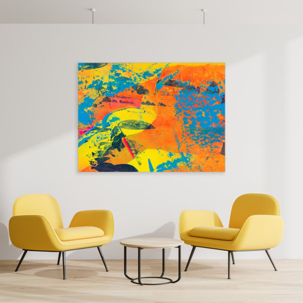 Akustikbild "Sahel" - limitierte Kunst-Edition