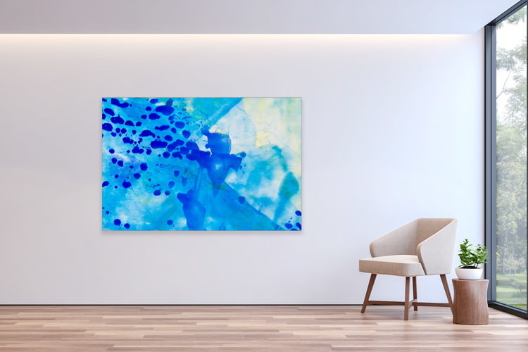 Kunst auf Leinwand "Zephyr" - ohne Akustikdämmung-thumb-2