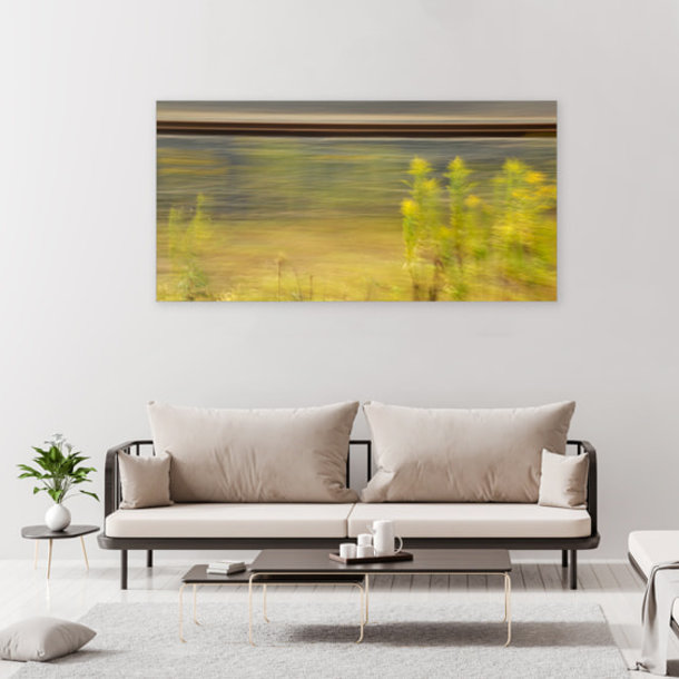 Akustikbild "Goldgefieder" - limitierte Kunst-Edition