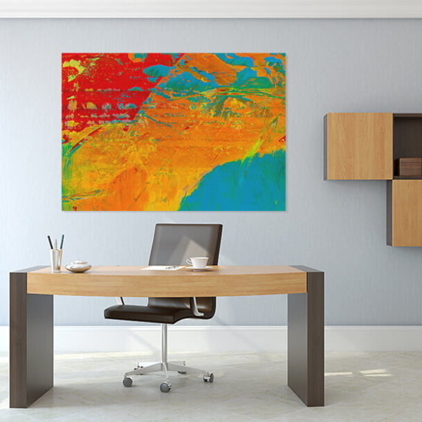 Kunst auf Leinwand "Kusi"