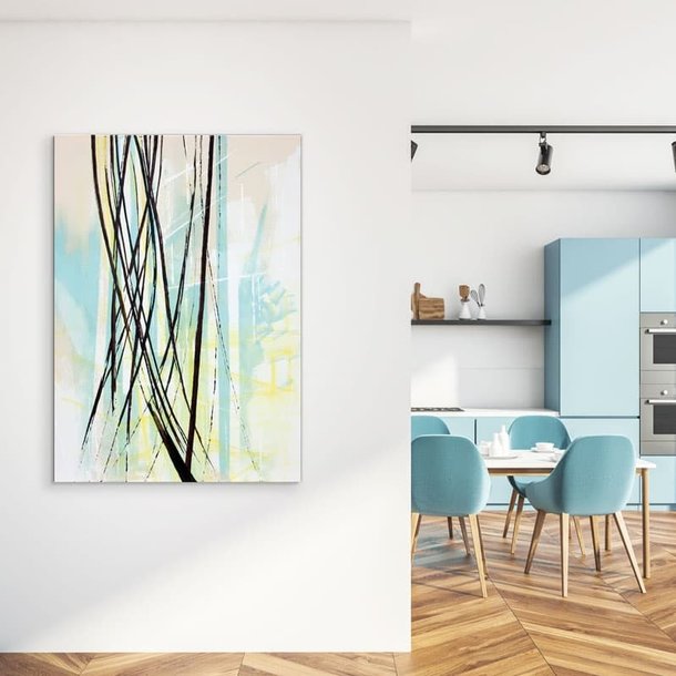 Akustikbild mit Kunst "Hanoi"