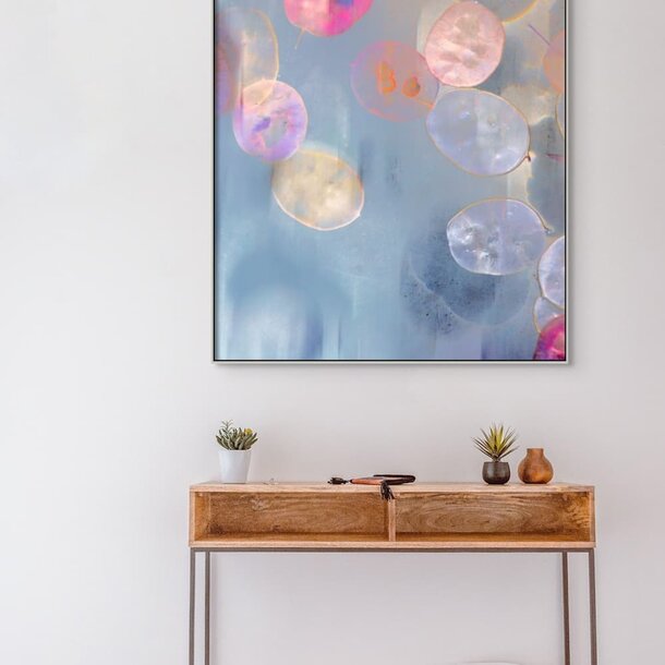 Akustikbild “Silberblatt II" - limitierte Kunst-Edition