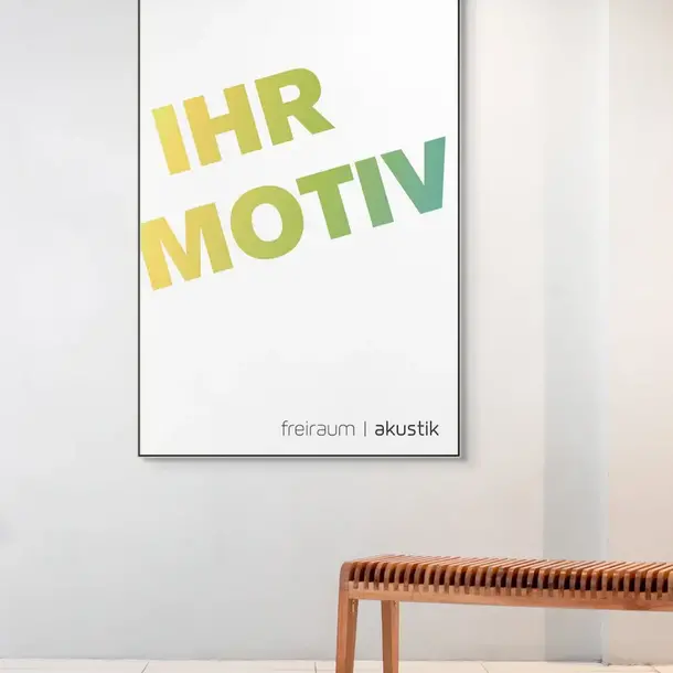 Akustikbild mit Ihrem Motiv