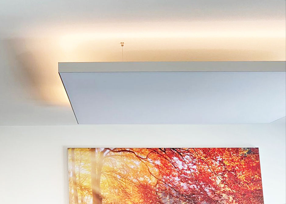 LED-Beleuchtung für Deckensegel-