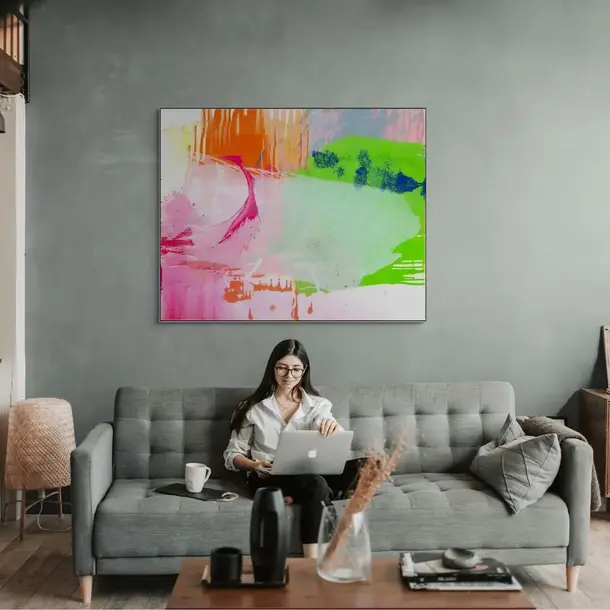Akustikbild mit Kunst "0158"