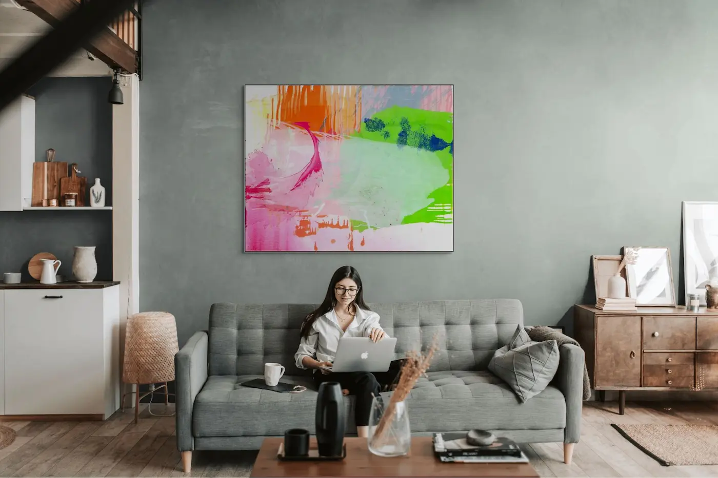 Akustikbild mit Kunst "0158"-thumb-2