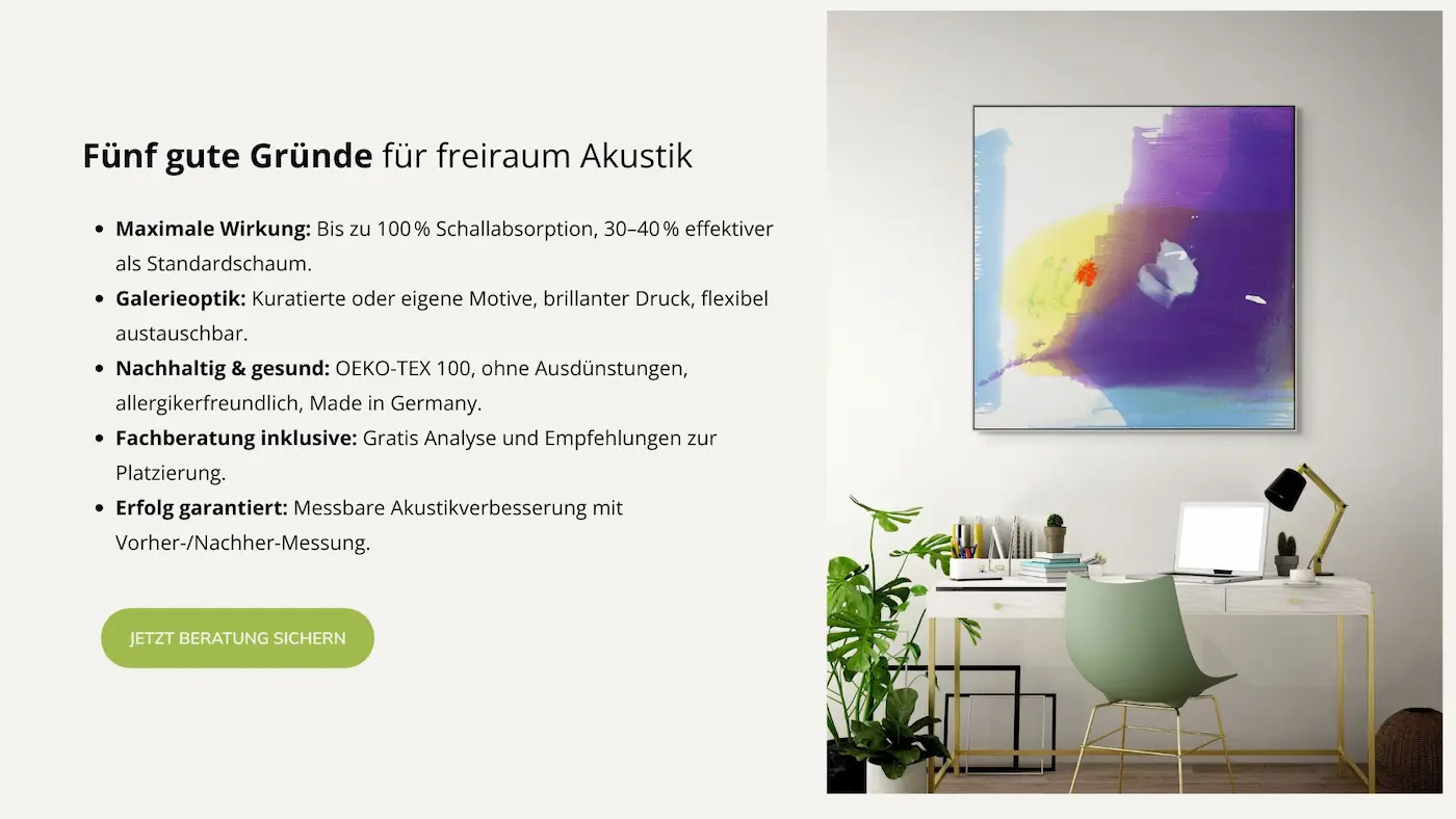 Schallschutz Bilder Beratung
