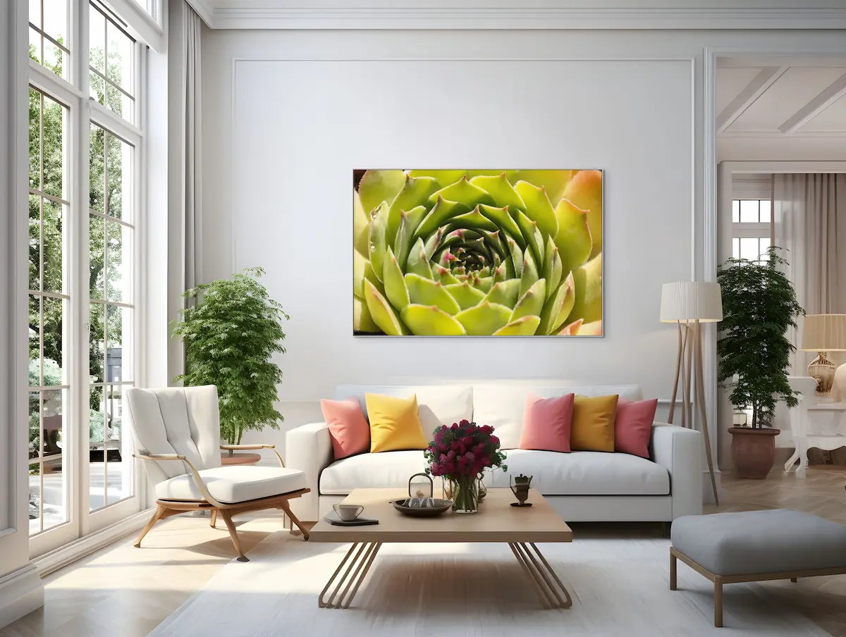 Akustikbild "Succulent Harmony"-