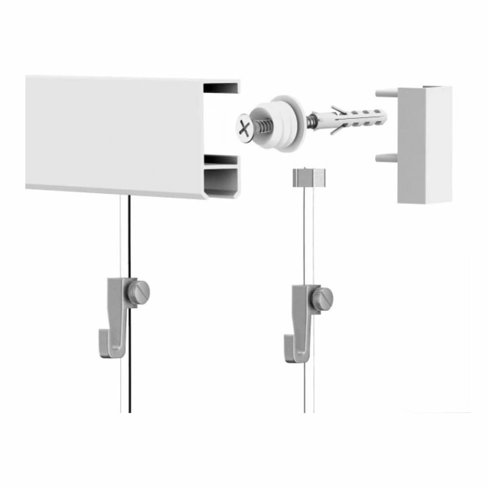 Galerieschienen Set-