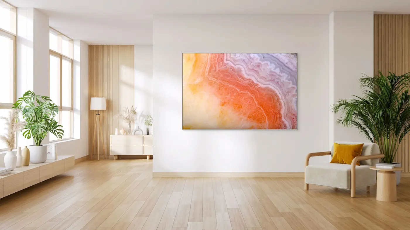 Akustikbild "Achat in Orange"-