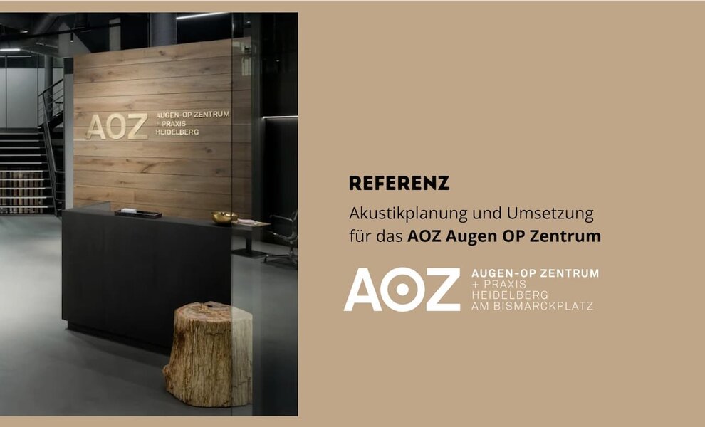 Optimale Akustik im OP-Zentrum mit Decken Schallabsorbern