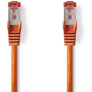 Nedis CCGP85221OG20 netwerkkabel Oranje 2 m Cat6 S/FTP (S-STP)