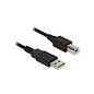 Ewent EC2402 USB-kabel 1,8 m USB 2.0 USB A USB B Zwart