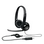 Logitech H390 USB Computer Headset Met rijke digitale audio en knoppen op de draad