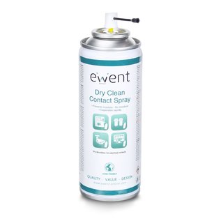 Ewent EW5614 computerreinigingskit Beeldschermen/Plastik, Universeel Spray voor apparatuurreiniging 200 ml