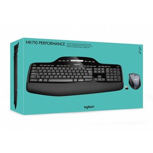 Logitech MK710 toetsenbord RF Draadloos QWERTY US International Zwart