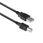 ACT AC3045 USB-kabel 5 m USB 2.0 USB A USB B Zwart