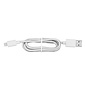 ACT AC3092 Lightning-kabel iOS 1 m Wit