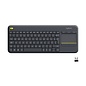 Logitech K400 Plus toetsenbord RF Draadloos QWERTY Nederlands Zwart