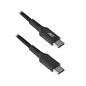 ACT AC3096 USB-kabel 1 m USB 2.0 USB C Zwart