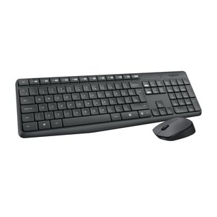 Logitech MK235 toetsenbord RF Draadloos QWERTY US International Grijs