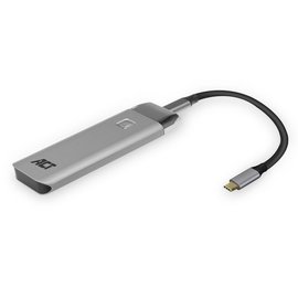 ACT AC7090 M.2 NVMe USB-C SSD Behuizing, aluminium, USB 3.2 Gen2